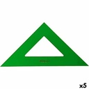 Set square Faber-Castell Green 12 cm (5 Units)