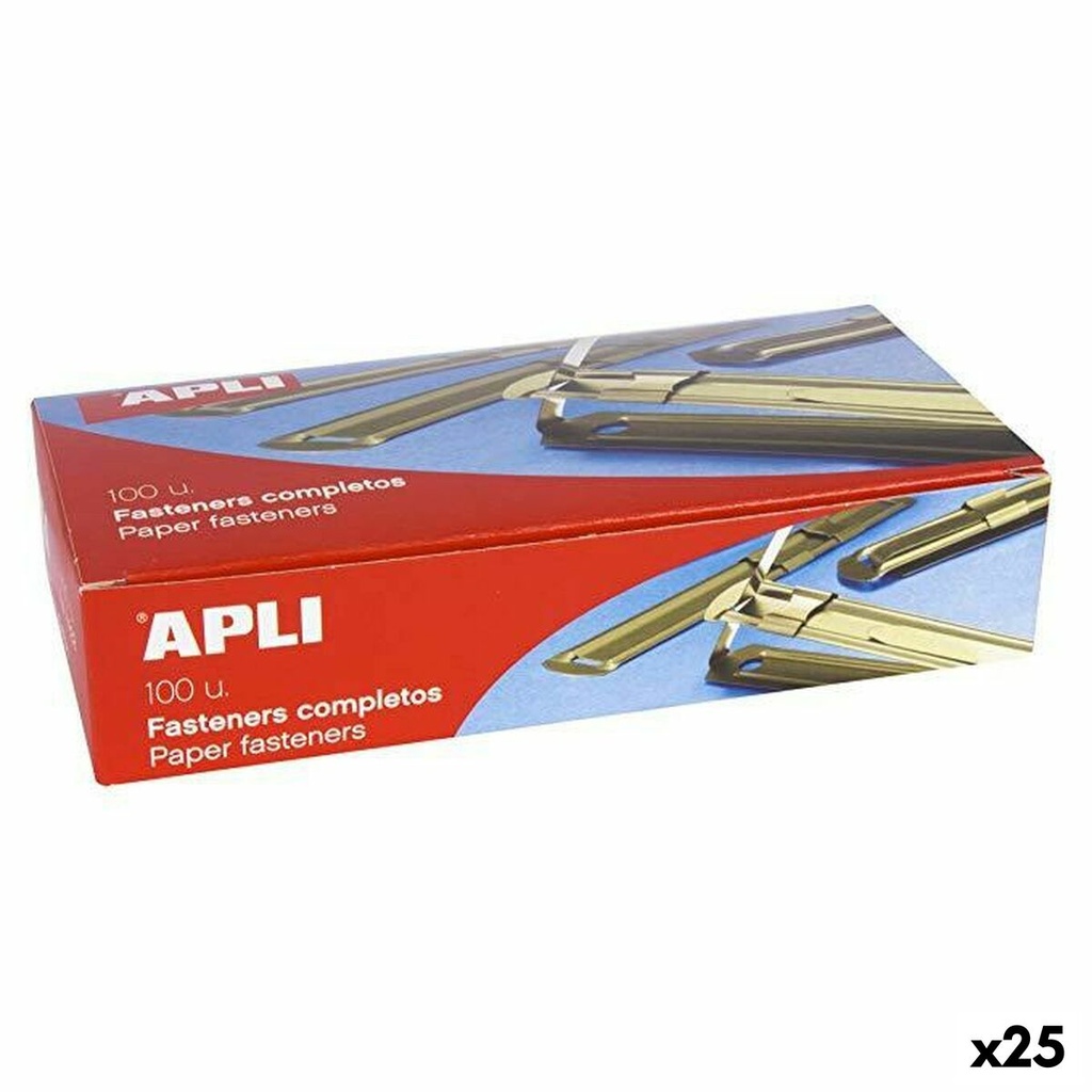 Fastener Apli Golden (25 Units)