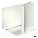 Ring binder Esselte White A4 (10 Units)