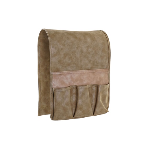 Portamandos DKD Home Decor Marrón Beige Poliuretano 30 x 0,5 x 90 cm