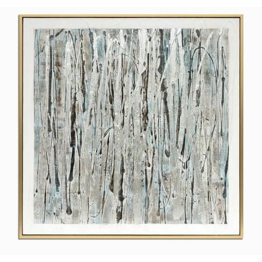 Canvas DKD Home Decor polystyrene Canvas 131 x 3,8 x 131 cm
