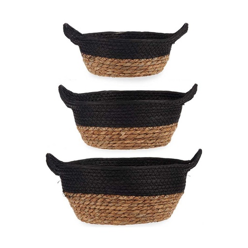 Basket set Gift Decor Brown Black