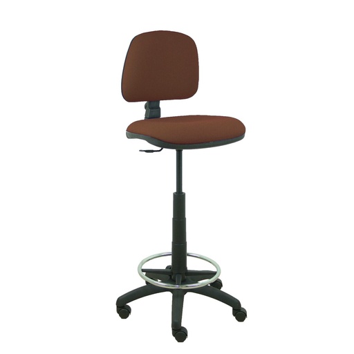Taburete Piqueras y Crespo PB463RN Marrón oscuro PVC