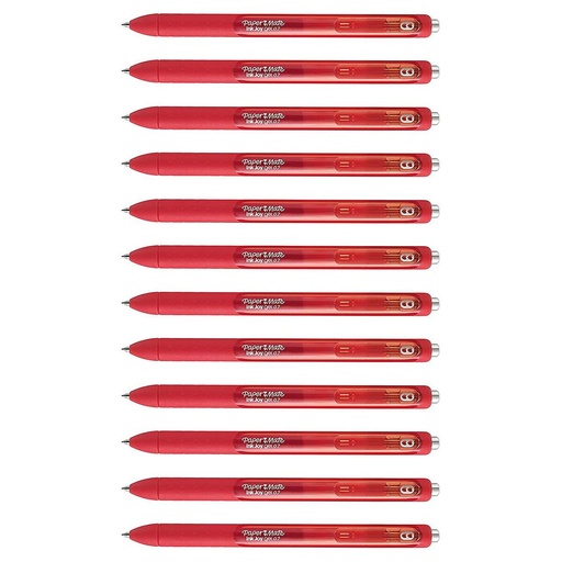 Bolígrafo de gel Paper Mate InkJoy Gel Rojo 12 Unidades