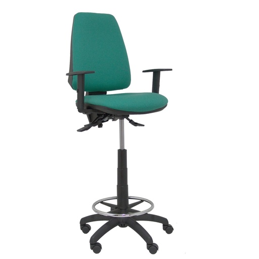 Stool Piqueras y Crespo 56B10RN Emerald Green PVC