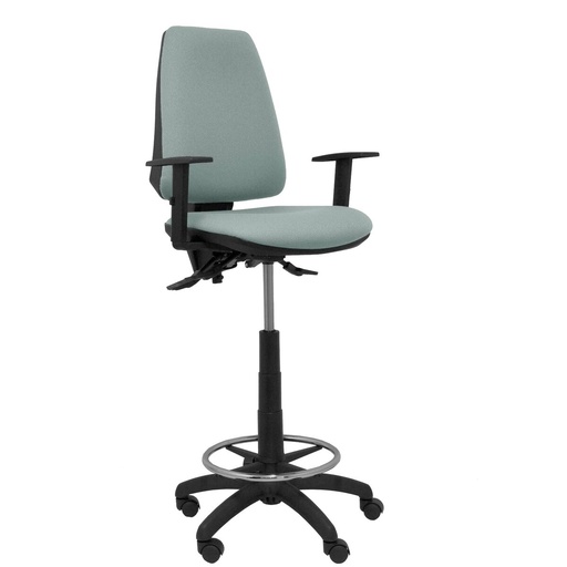 Taburete Elche Piqueras y Crespo 20B10RN Gris PVC
