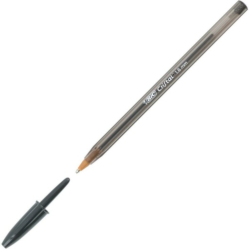 Bolígrafo Bic Cristal Large Negro 0,42 mm 50 Piezas