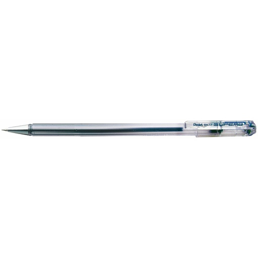Bolígrafo Pentel Superb Bk77 Azul 12 Piezas