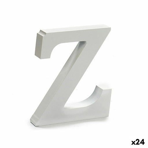 Letter Pincello Z White 2 x 16 x 14,5 cm (24 Units)