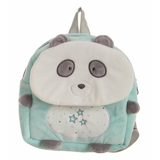 Mochila Infantil Panda 26 x 22 cm Azul