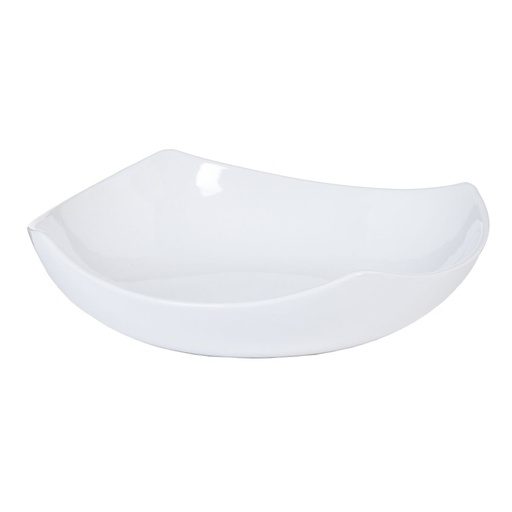 Centerpiece White Ceramic 29,5 x 29,5 x 8 cm
