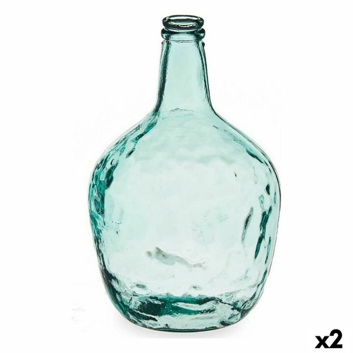 Decorative bottle Gift Decor Carafe Transparent 8 L 22 x 37,5 x 22 cm Decoration (2 Units)