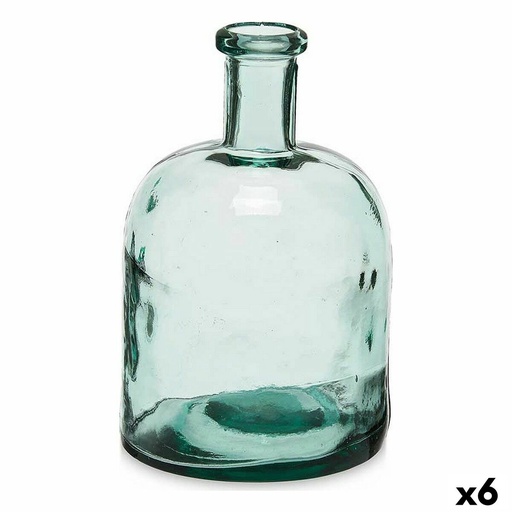 Decorative bottle Gift Decor 2385 Transparent Width 2,25 L 15 x 24 x 15 cm 15 x 24,5 x 15 cm Decoration (6 Units)