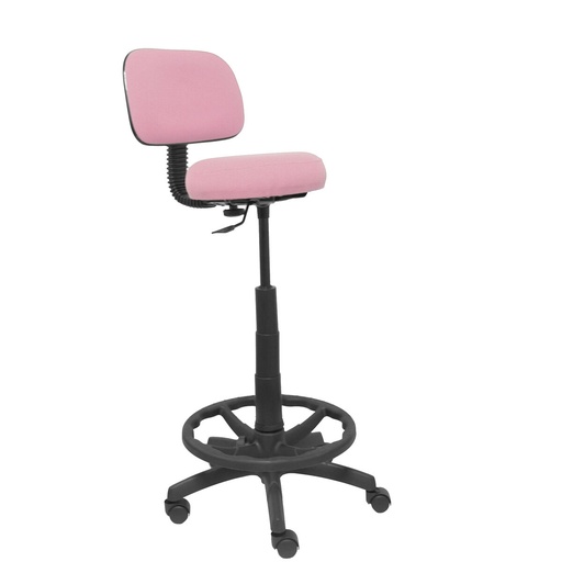 Taburete Llanos Piqueras y Crespo LB710RN Rosa PVC