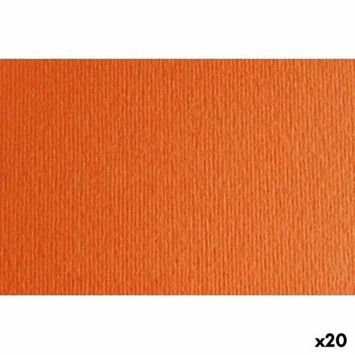 Cartulina Sadipal LR 220 Naranja 50 x 70 cm Texturizada (20 Unidades)