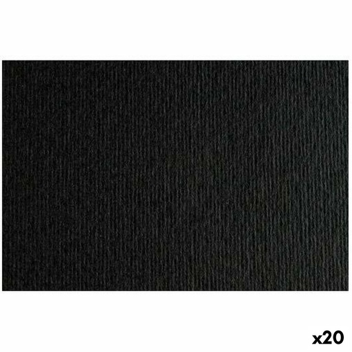 Cards Sadipal LR 200 Black 50 x 70 cm Texturised (20 Units)