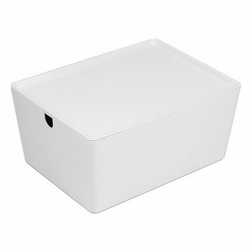 Stackable Organising Box Confortime With lid 35 x 26 x 16 cm