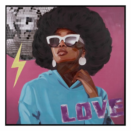 Lienzo Lienzo 100 x 3,5 x 100 cm