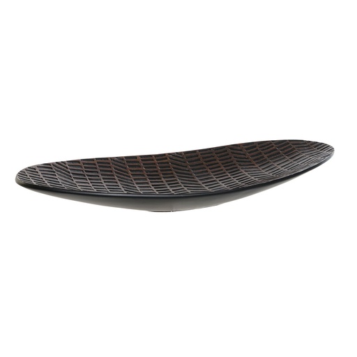 Centerpiece Home ESPRIT Brown Black Resin 48 x 16 x 5 cm