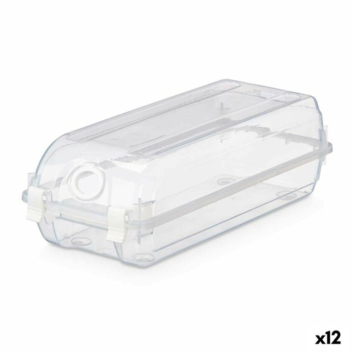 Caja apilable para zapatos Kipit G-420 Transparente Plástico 14 x 10 x 32 cm (12 Unidades)