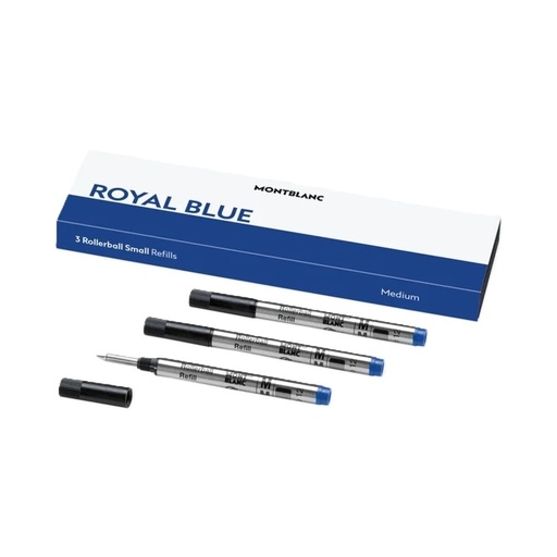 Recambio para bolígrafo Montblanc ROYAL  BLUE Azul (3 Unidades)
