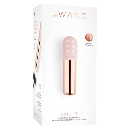 Bullet Vibrator Le Wand Pink Rose Gold