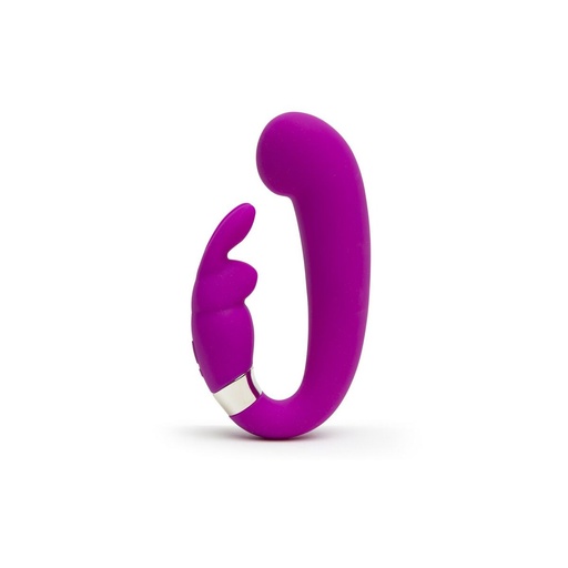Rabbit Vibrator Happy Rabbit G-Spot Clitoral Curve Purple 30 x 40 cm