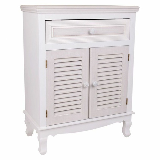 Hall Table with Drawers Alexandra House Living White 30 x 78 x 60 cm