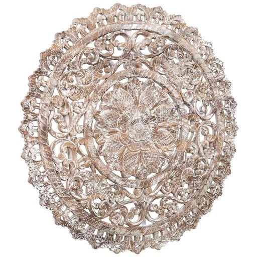 Decoración de Pared Alexandra House Living Madera de mango 5 x 150 x 150 cm