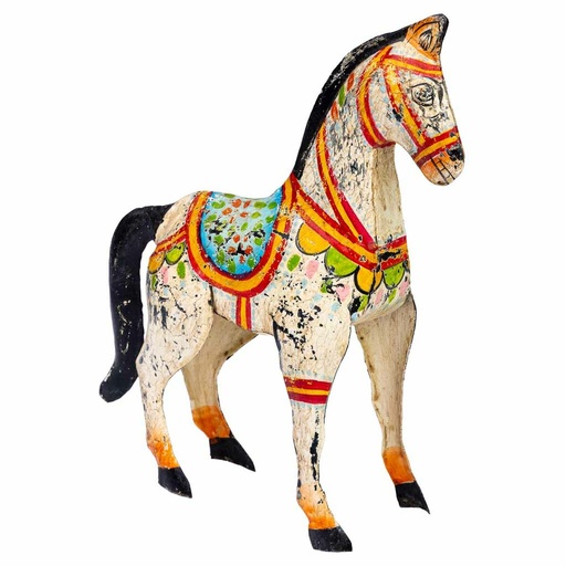 Figura Decorativa Alexandra House Living Caballo 7 x 24 x 22 cm