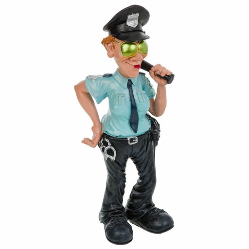 Collectable Figures Alexandra House Living Polyresin Police Officer 9 x 25 x 10 cm