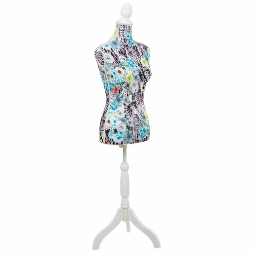 Mannequin Alexandra House Living Blue Polyester Wood Polyethylene Pinewood MDF Wood 37 x 168 x 24 cm