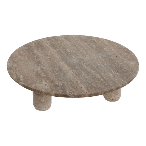 Centerpiece Home ESPRIT Brown Marble 30 x 30 x 8 cm