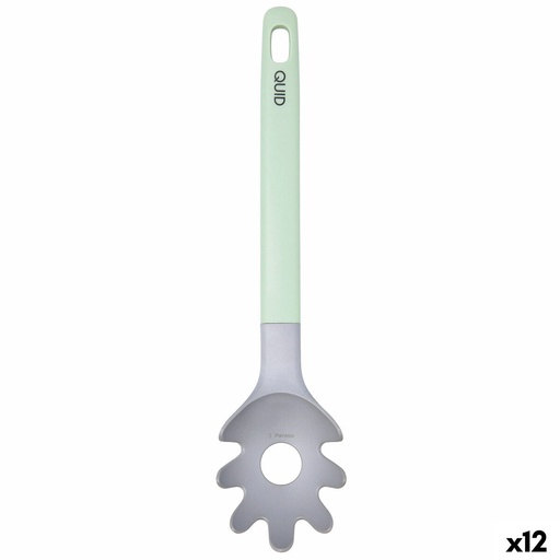 Cuchara para Servir Pasta Quid Ozon Verde Plástico 32 cm (12 Unidades)