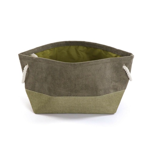 Cesta Multiusos Versa Corduroy 27 x 26 x 27 cm