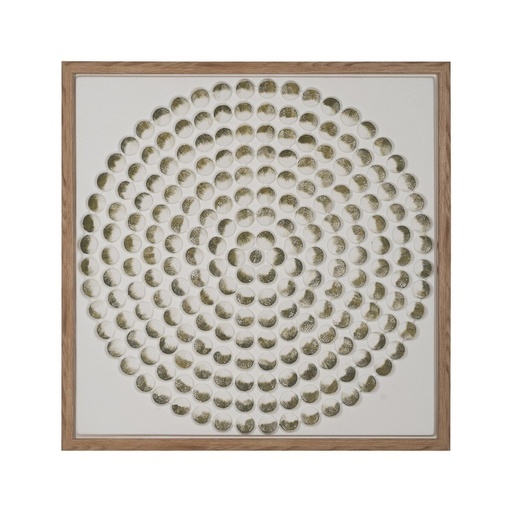 Cuadro Madera MDF 93 x 3 x 93 cm