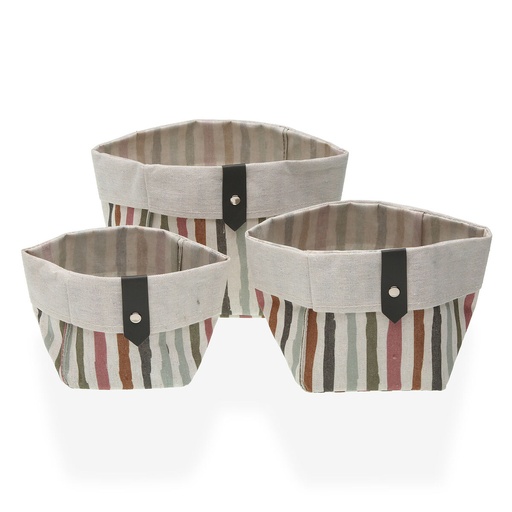 Basket set Versa Ligne 14 x 14 x 14 cm