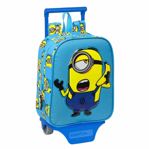 School Rucksack with Wheels Safta Golden