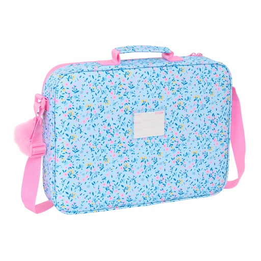 School Satchel Vicky Martín Berrocal Paraíso Pink Light Blue 38 x 28 x 6 cm