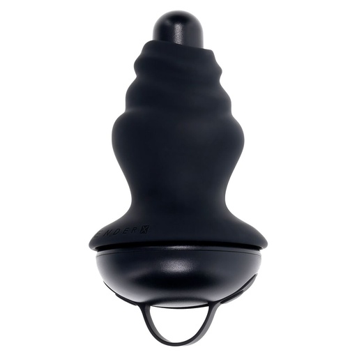 Vibrating Butt Plug Evolved Gender X Black