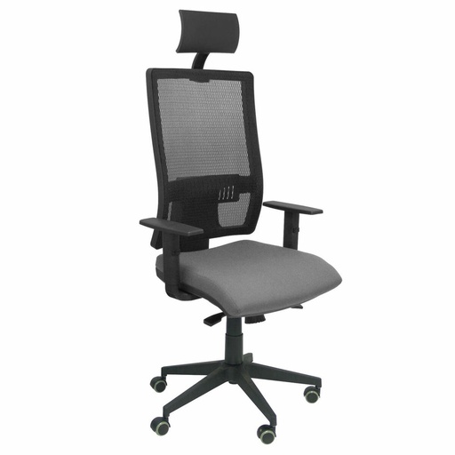 Office Chair with Headrest Horna bali Piqueras y Crespo BALI220 Grey