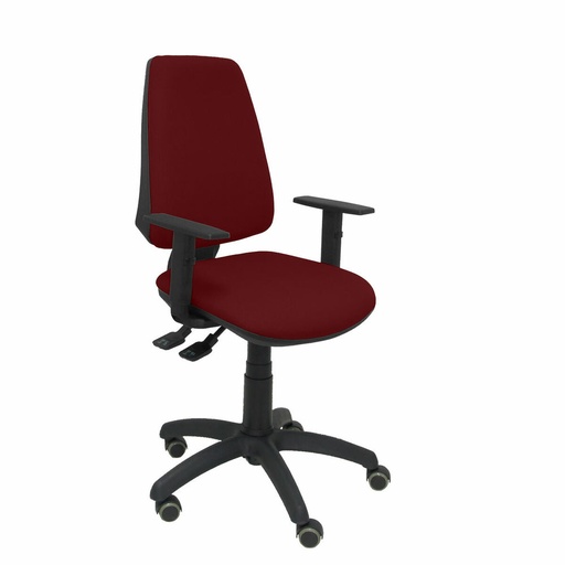 Silla de Oficina Elche S bali Piqueras y Crespo 33B10RP Rojo Granate