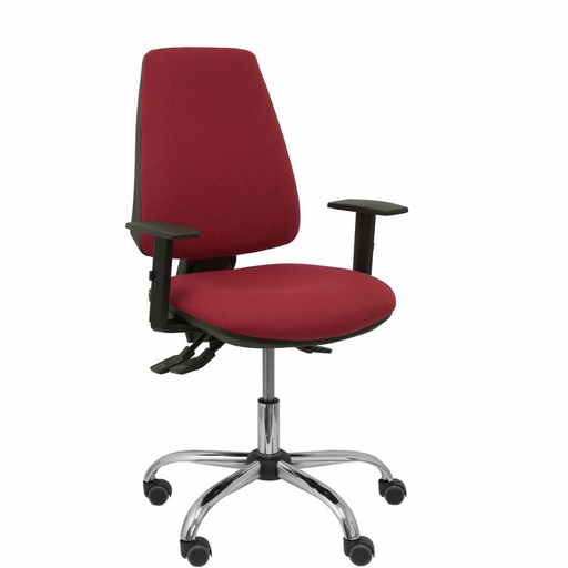Silla de Oficina ELCHE S 24 Piqueras y Crespo RBFRITZ Rojo Granate