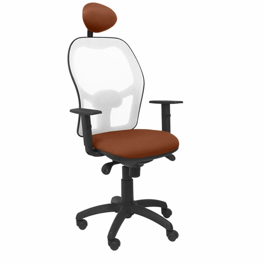 Silla de Oficina con Cabecero Jorquera Piqueras y Crespo ALI363C Marrón