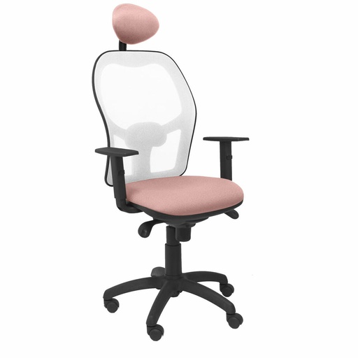 Silla de Oficina con Cabecero Jorquera Piqueras y Crespo ALI710C Rosa