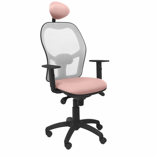 Office Chair with Headrest Jorquera Piqueras y Crespo ALI710C Pink