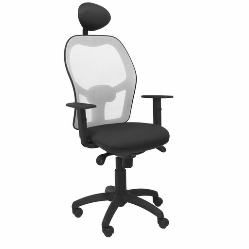 Office Chair with Headrest Jorquera Piqueras y Crespo ALI840C Black