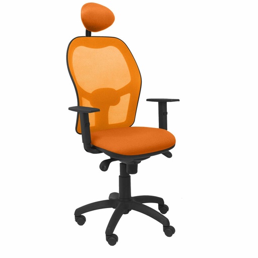 Office Chair with Headrest Jorquera Piqueras y Crespo ALI308C Orange