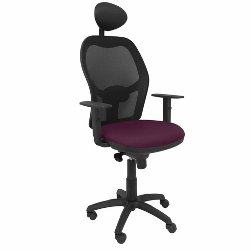 Office Chair with Headrest Jorquera Piqueras y Crespo ALI760C Purple