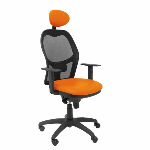 Office Chair with Headrest Jorquera malla Piqueras y Crespo SNSPNAC Orange